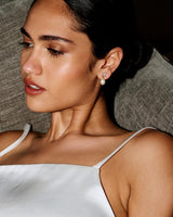 עגילי פרינסס גולד-eios jewelry