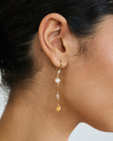 עגילי אדליין גולד-eios jewelry