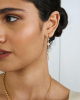 עגילי אדליין גולד-eios jewelry