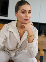 צמיד סטון- ירוק-eios jewelry