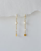 עגילי אדליין גולד-eios jewelry