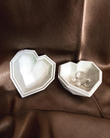 HEART MARBLE DISH-eios jewelry