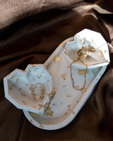 HEART TERRAZZO METAL DISH-eios jewelry