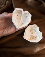 HEART TERRAZZO METAL DISH-eios jewelry