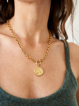 QUEENS NECKLACE GOLD-eios jewelry