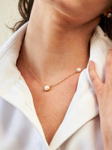 NORA GOLD NECKLACE-eios jewelry