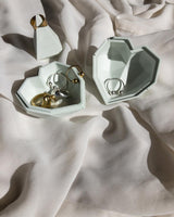 HEART MARBLE DISH-eios jewelry