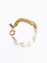 PEARL BRACELET GOLD-eios jewelry