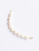ROUND PEARLS GOLD PENDANT-eios jewelry
