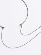 SOHO NECKLACE SILVER-eios jewelry