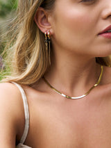 שרשרת סנייק גולד-eios jewelry