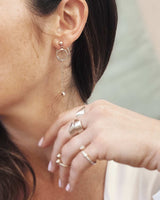ROLL EARRING-eios jewelry