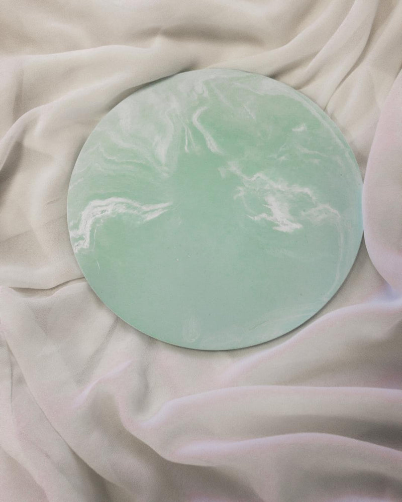 ROUND MARBLE TRAY-eios jewelry
