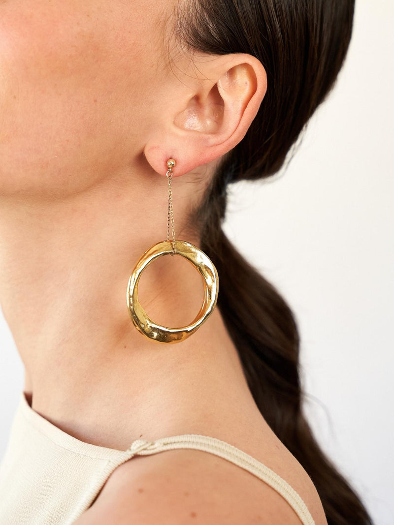 CONEY EARRINGS GOLD-eios jewelry