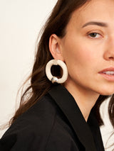 MADISON EARRINGS CREAM-eios jewelry