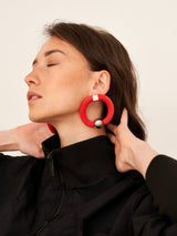 MADISON EARRINGS RED-eios jewelry