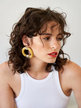 MADISON EARRINGS MUSTARD-eios jewelry