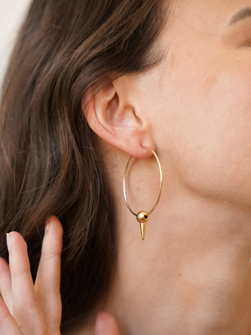 ODIOUS EARRINGS GOLD-eios jewelry