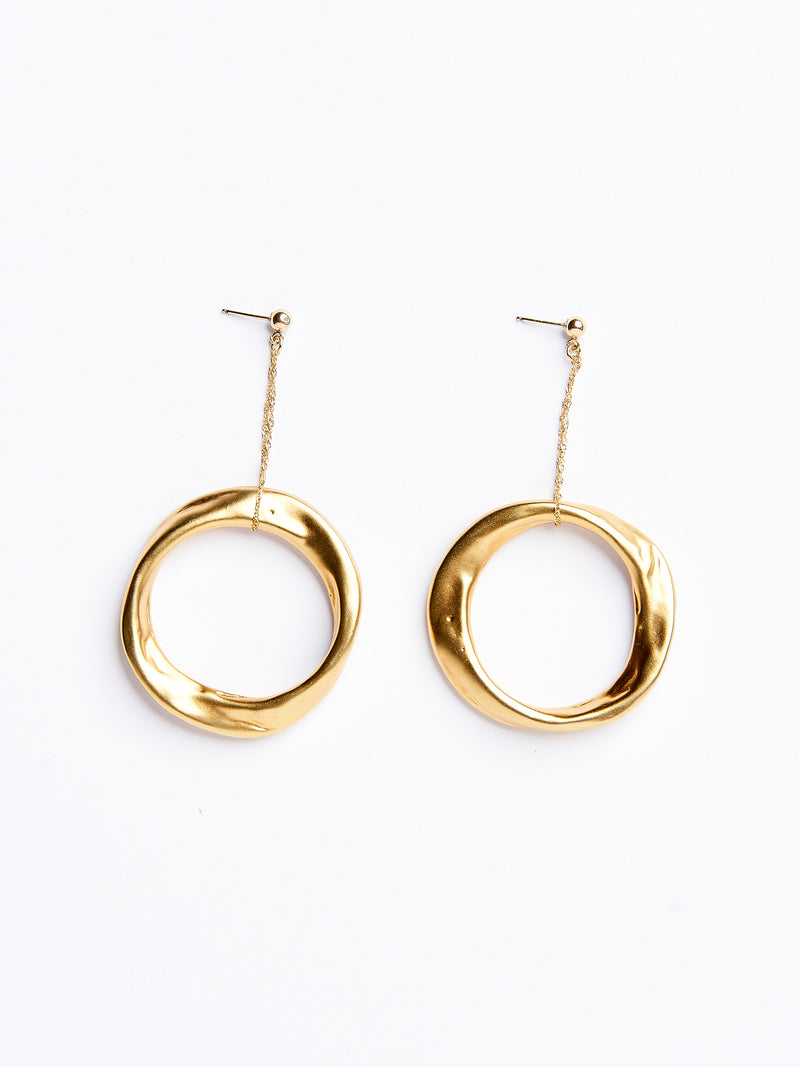 CONEY EARRINGS GOLD-eios jewelry