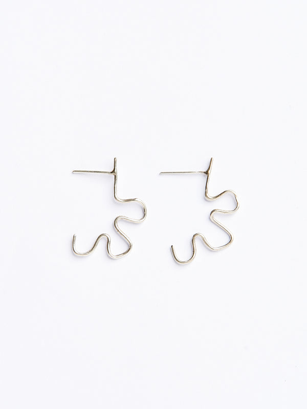 CORNELIA EARRINGS SILVER-eios jewelry