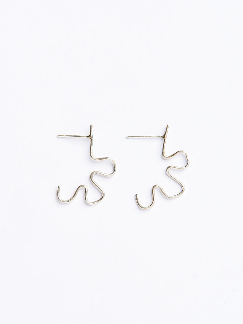 CORNELIA EARRINGS SILVER-eios jewelry