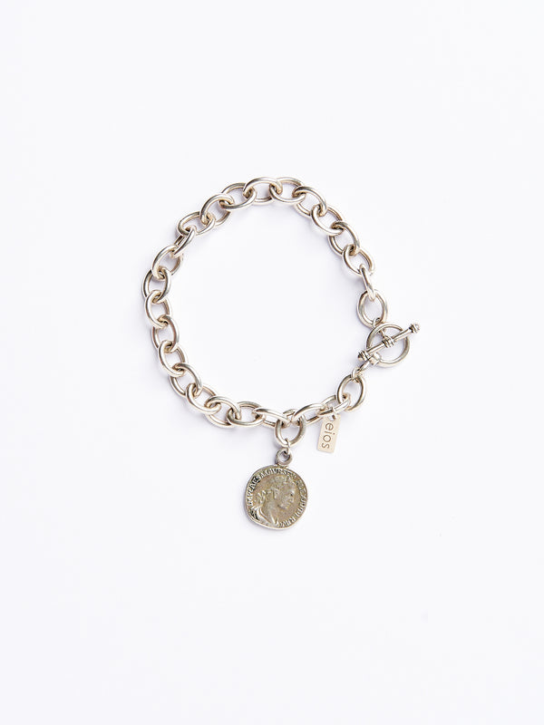 QUEENS BRACELET SILVER-eios jewelry