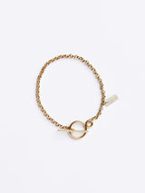 DIME BRACELET GOLD-eios jewelry