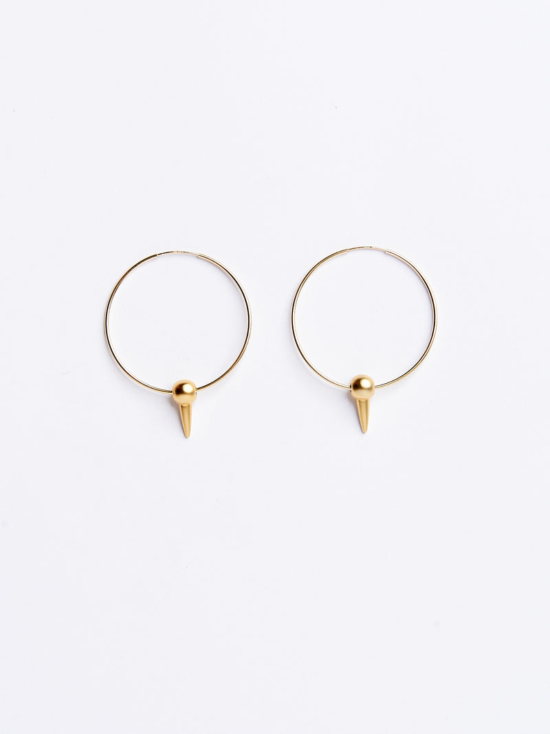 ODIOUS EARRINGS GOLD-eios jewelry