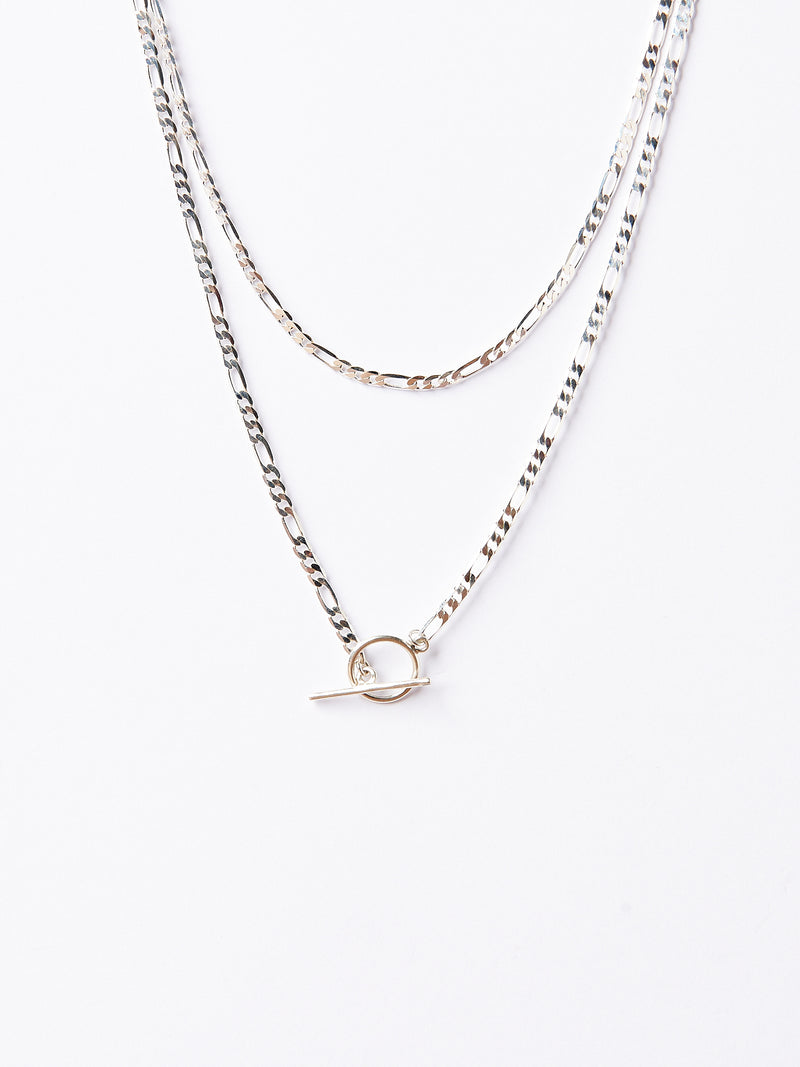 TESSA SILVER NECKLACE-eios jewelry