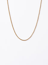 SIMPLE BOLD NECKLACE GOLD-eios jewelry