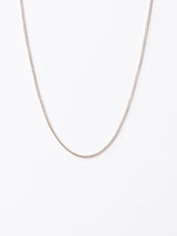 SIMPLE BOLD NECKLACE SILVER-eios jewelry