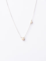 NORA SILVER NECKLACE-eios jewelry