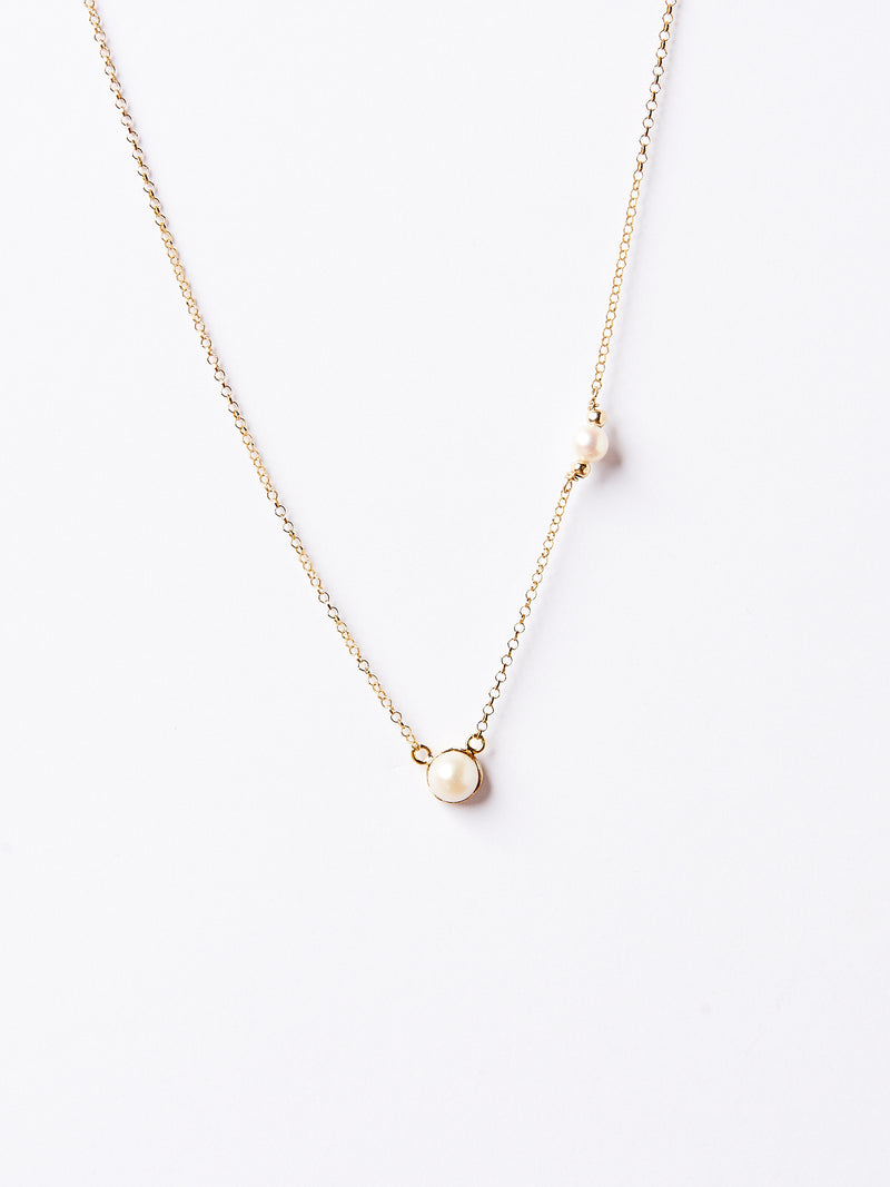 NORA GOLD NECKLACE-eios jewelry