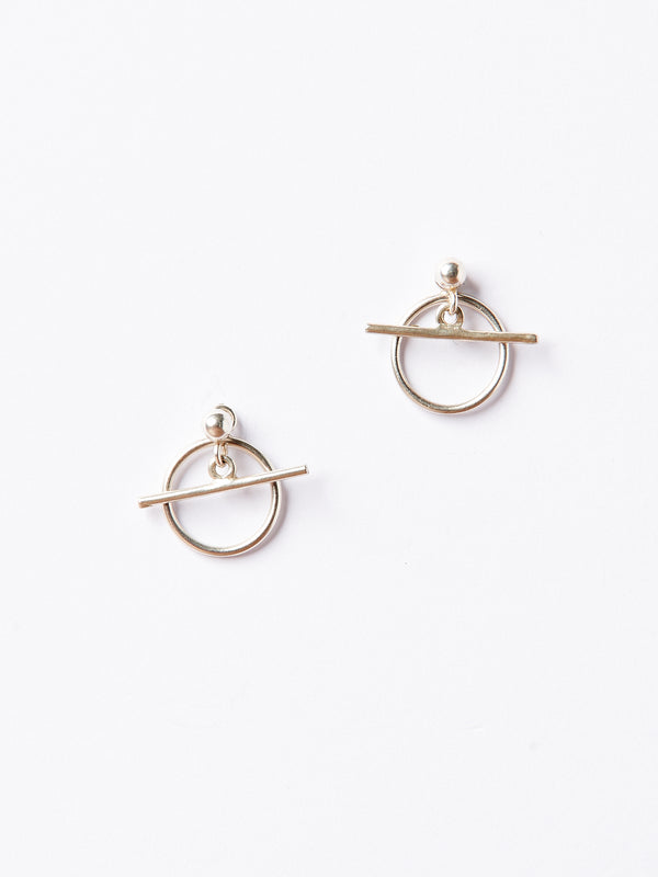 ALBUS EARRINGS SILVER-eios jewelry