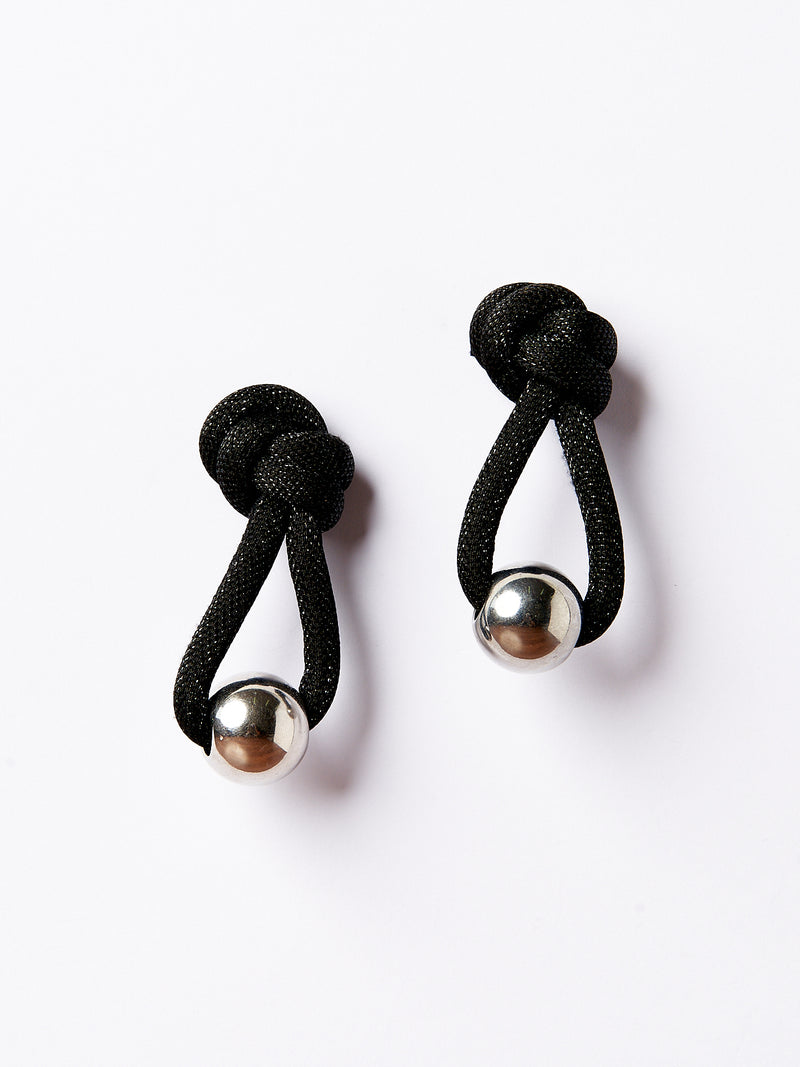 CHELSEA EARRINGS BLACK-eios jewelry