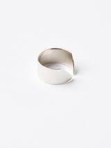 SLOPE RING SILVER-eios jewelry