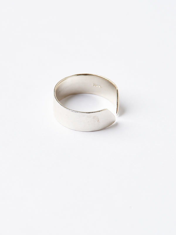 SLOPE MINI RING SILVER-eios jewelry