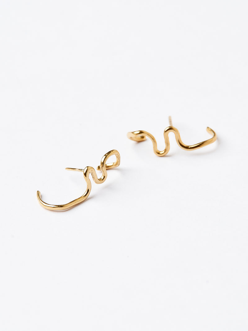 MORA EARRING GOLD-eios jewelry